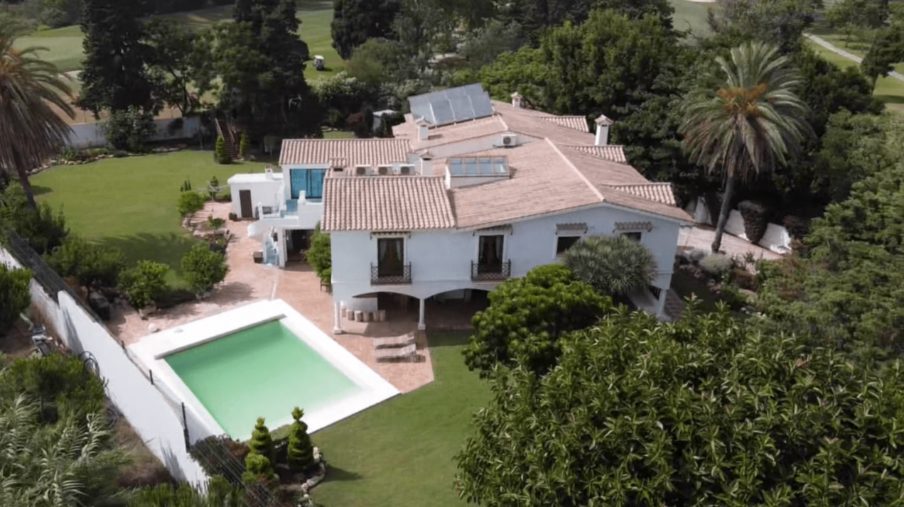 Remarkable 4 bedroom golfside villa in Guadalmina Baja exhibits eclectic flair and Andalucia charm