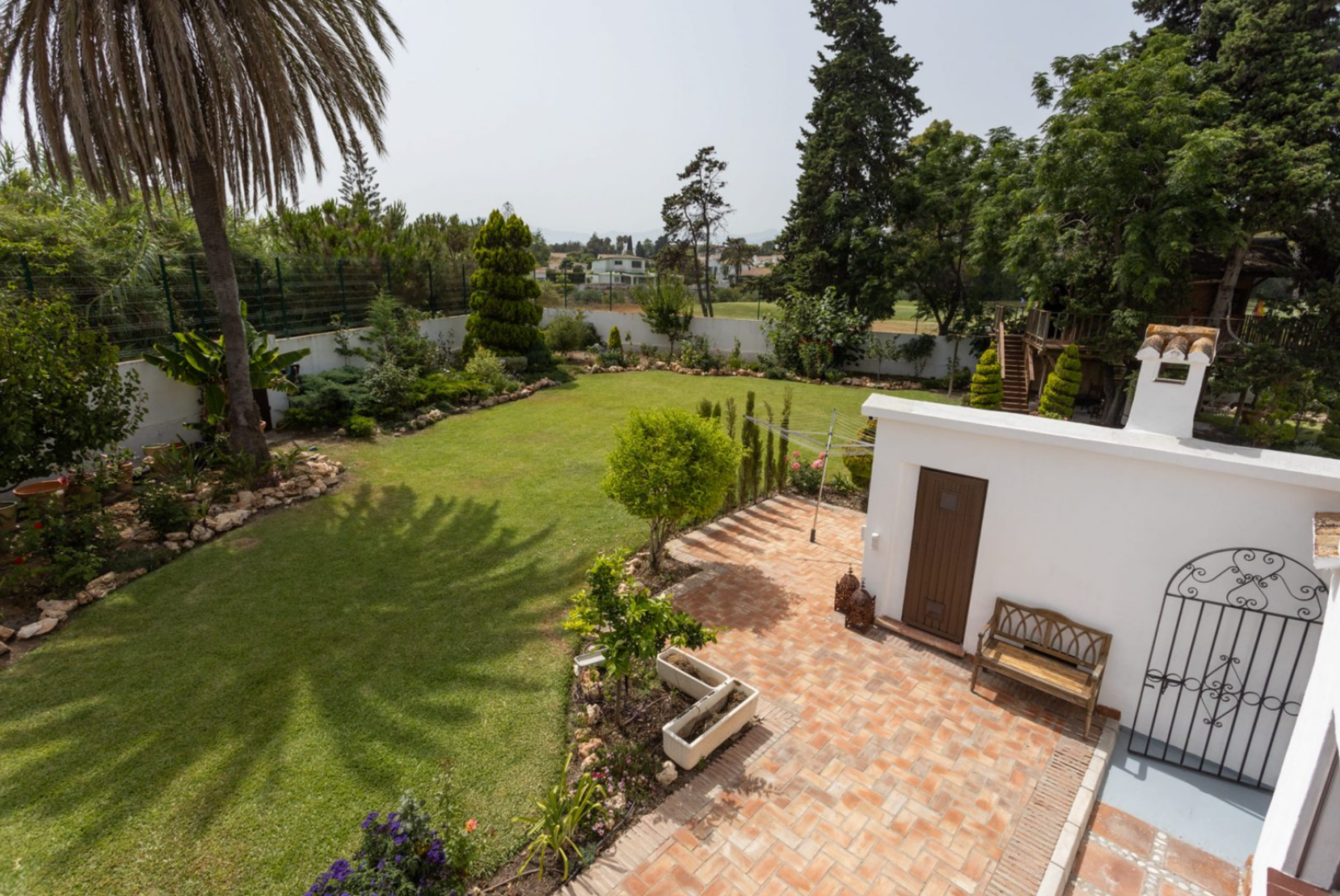 Remarkable 4 bedroom golfside villa in Guadalmina Baja exhibits eclectic flair and Andalucia charm