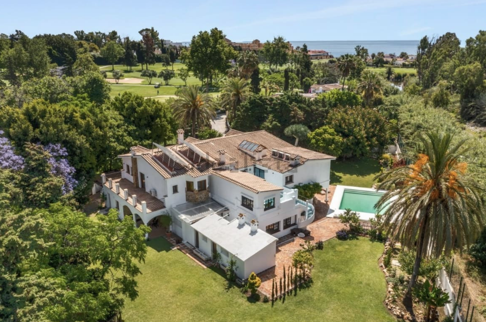 Remarkable 4 bedroom golfside villa in Guadalmina Baja exhibits eclectic flair and Andalucia charm