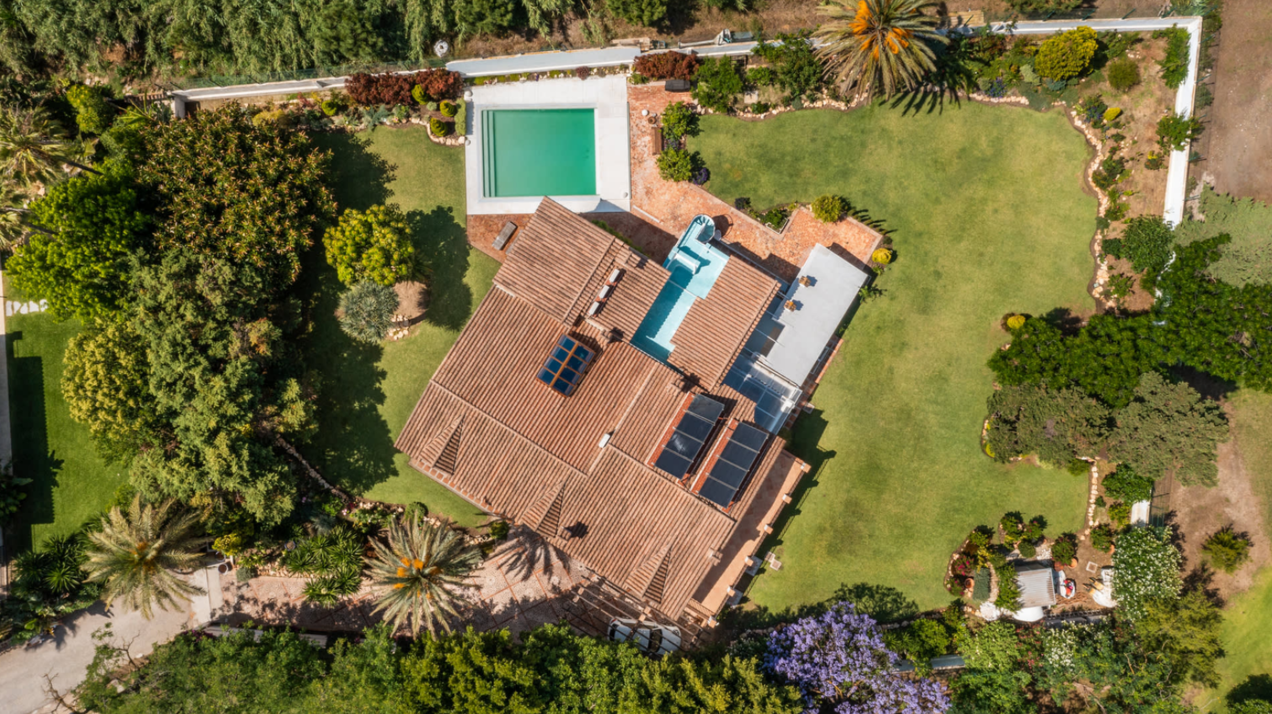 Remarkable 4 bedroom golfside villa in Guadalmina Baja exhibits eclectic flair and Andalucia charm
