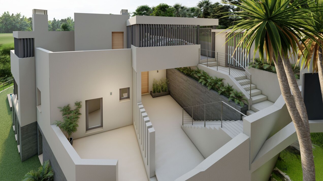 Contemporary modern brand new villa set in glorious countryside yet just minutes from Mijas!