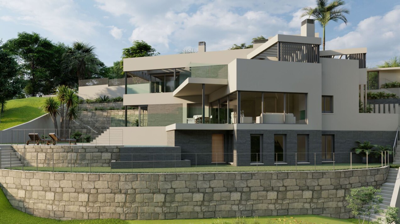 Contemporary modern brand new villa set in glorious countryside yet just minutes from Mijas!