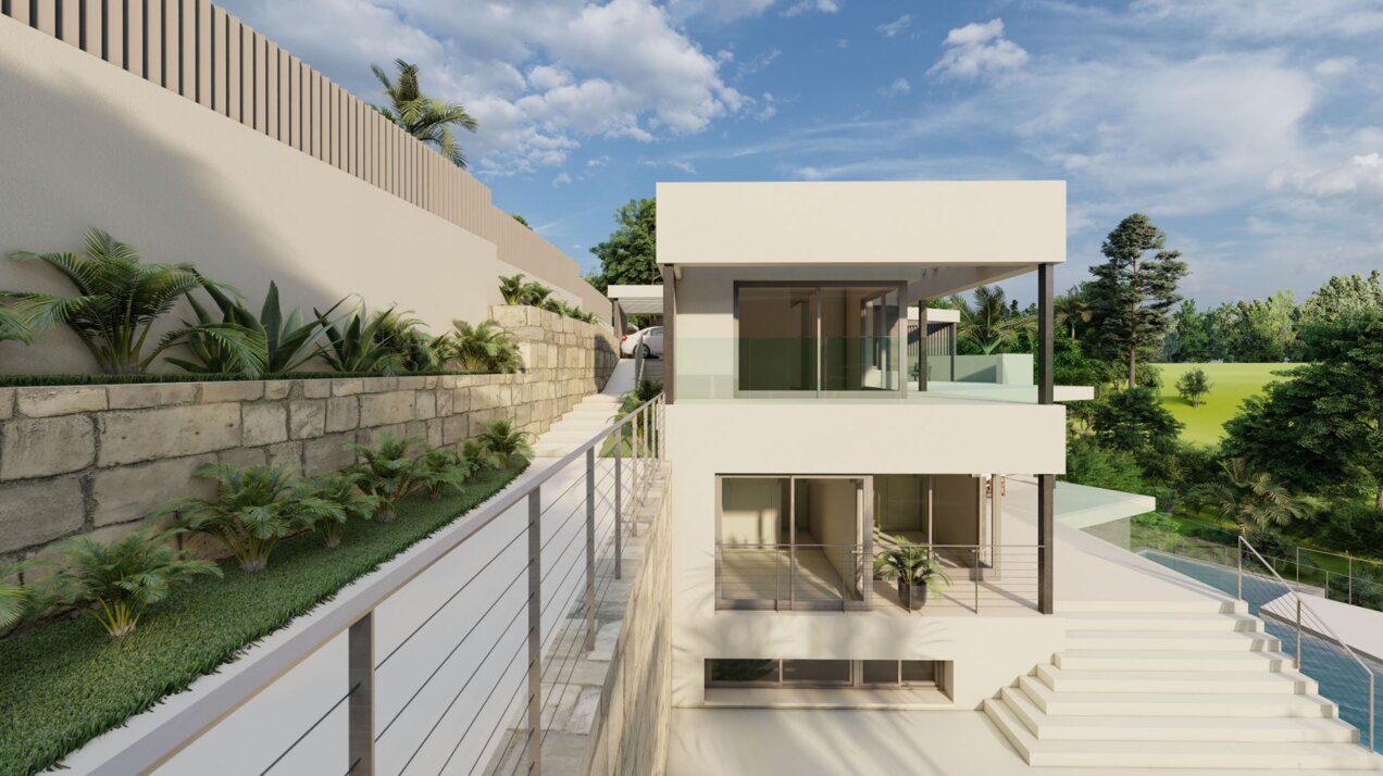 Contemporary modern brand new villa set in glorious countryside yet just minutes from Mijas!
