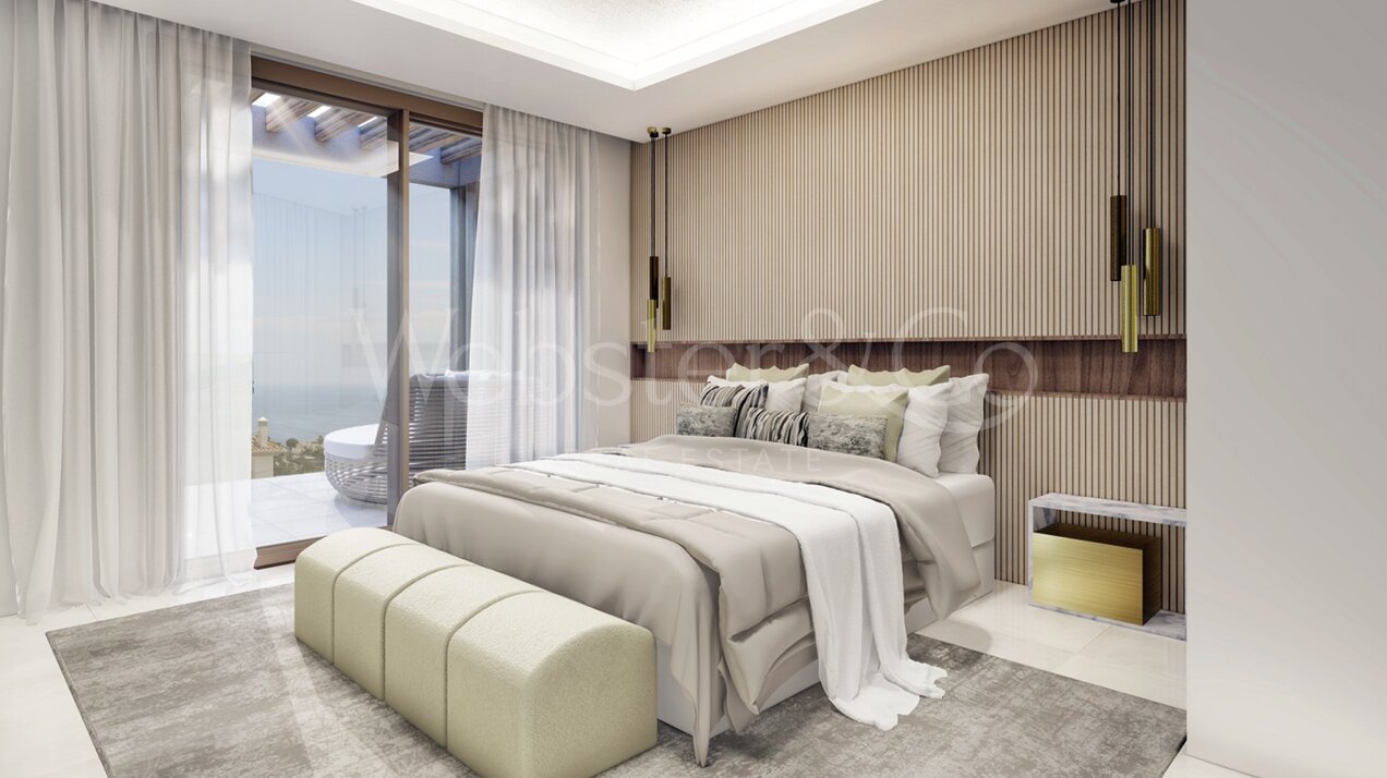 Where mountains meet the sea in modern Mijas style