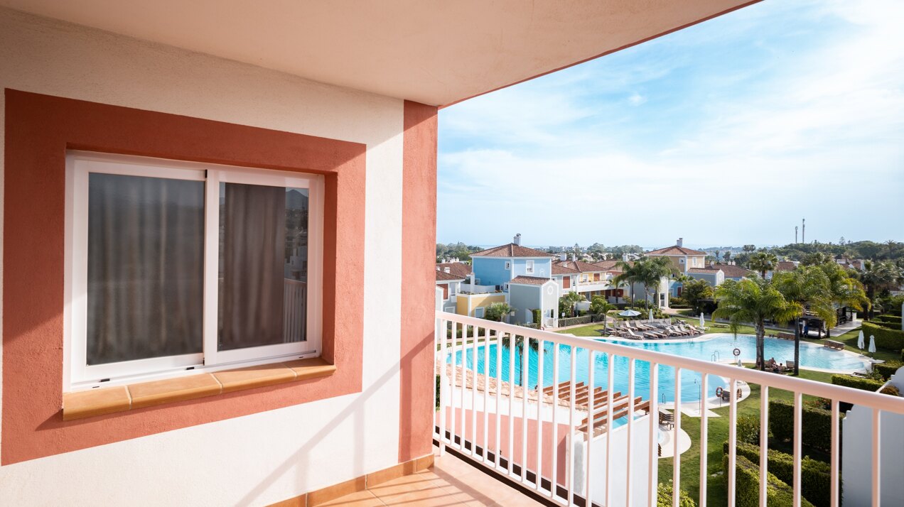 Stunning south facing duplex penthouse in sought after urbanisation in Estepona