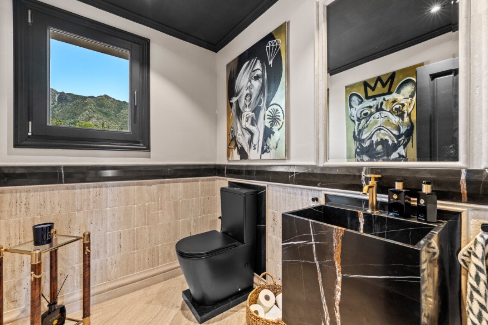 Incredible 4 bedroom duplex penthouse within prestigious gated community offers stunning views