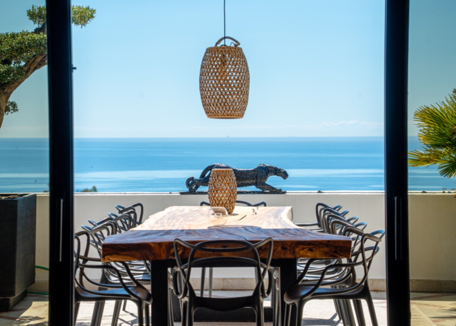 Incredible 4 bedroom duplex penthouse within prestigious gated community offers stunning views