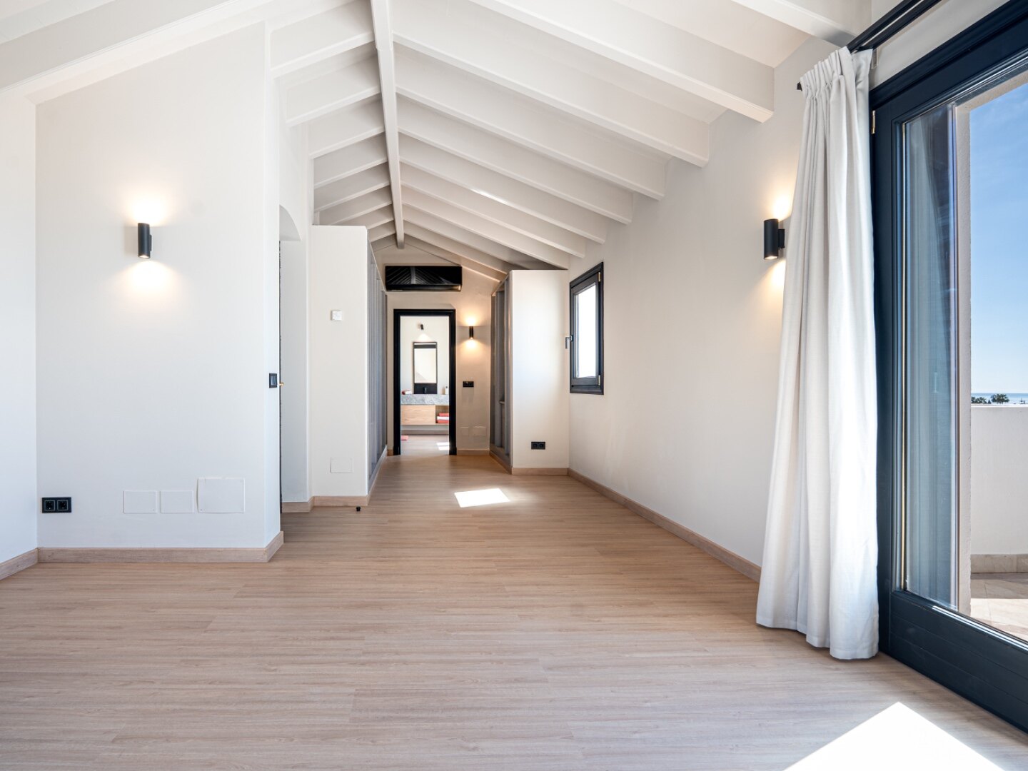 Incredible 4 bedroom duplex penthouse within prestigious gated community offers stunning views
