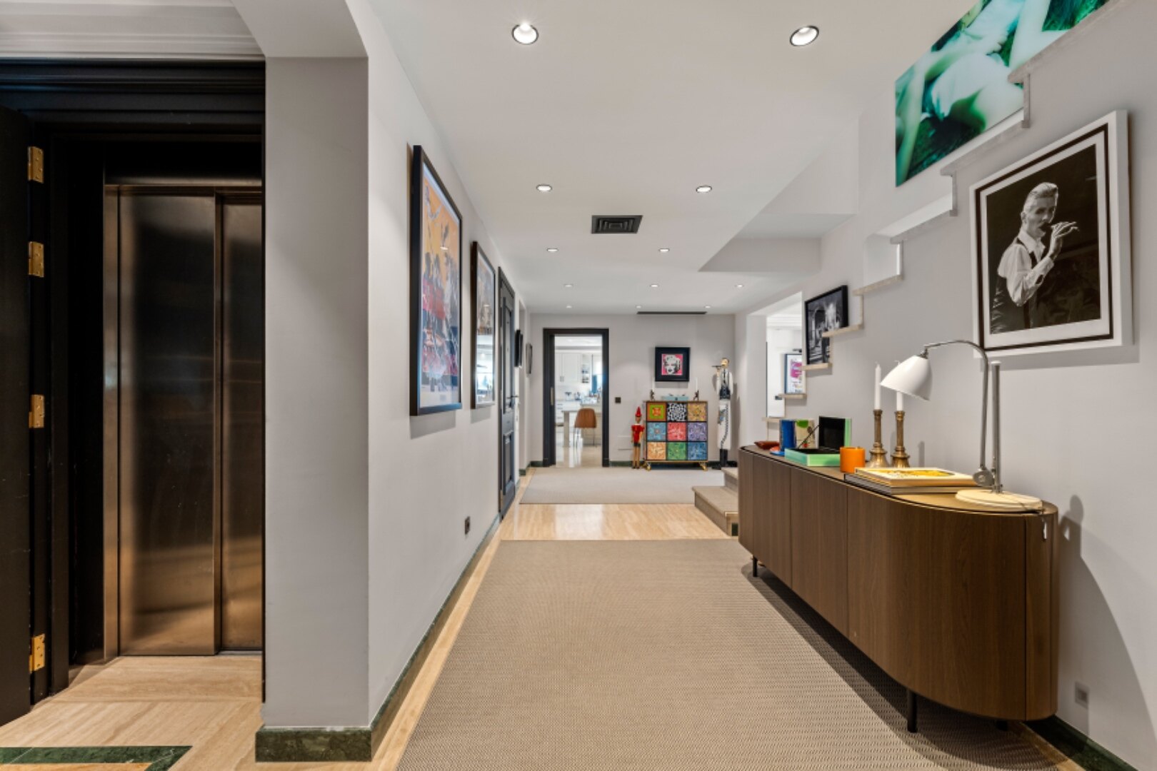 Incredible 4 bedroom duplex penthouse within prestigious gated community offers stunning views