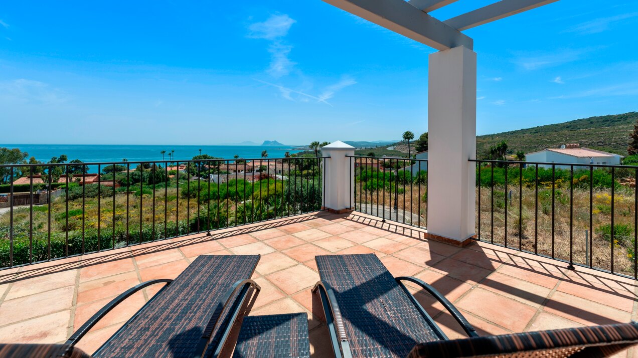 Renovated classic style villa with breathtaking panoramic sea views from both levels.