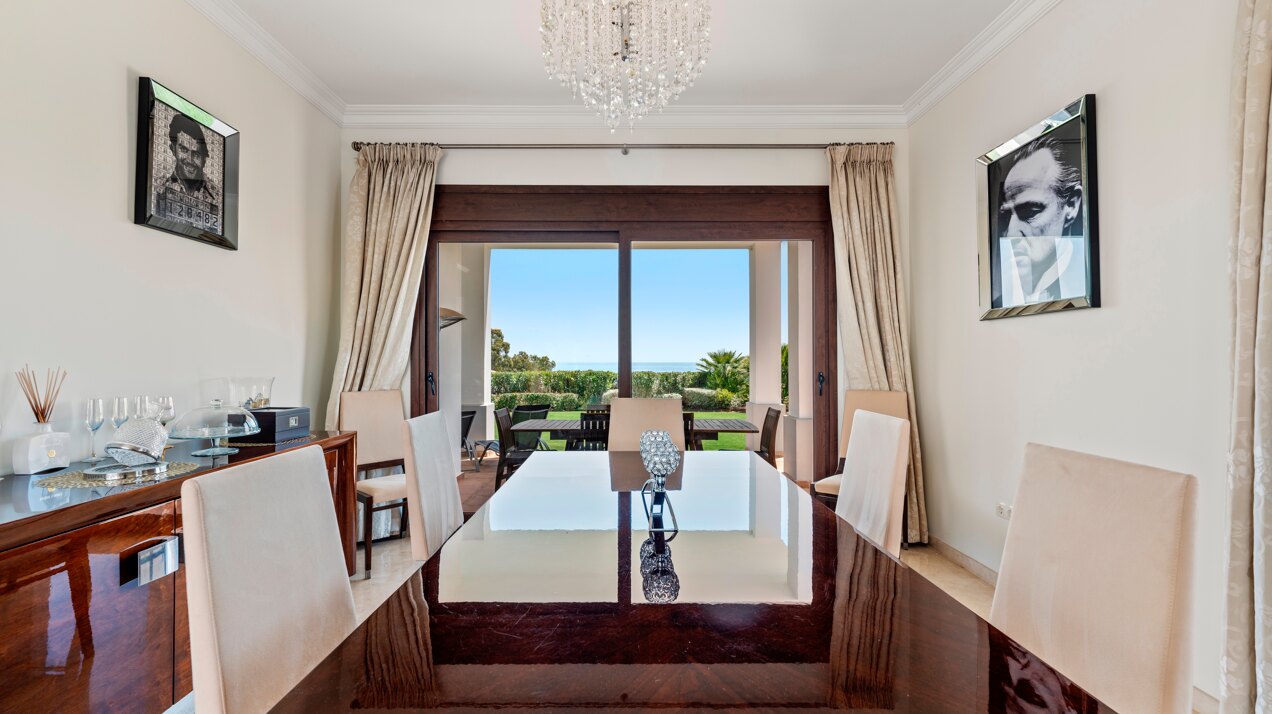 Renovated classic style villa with breathtaking panoramic sea views from both levels.