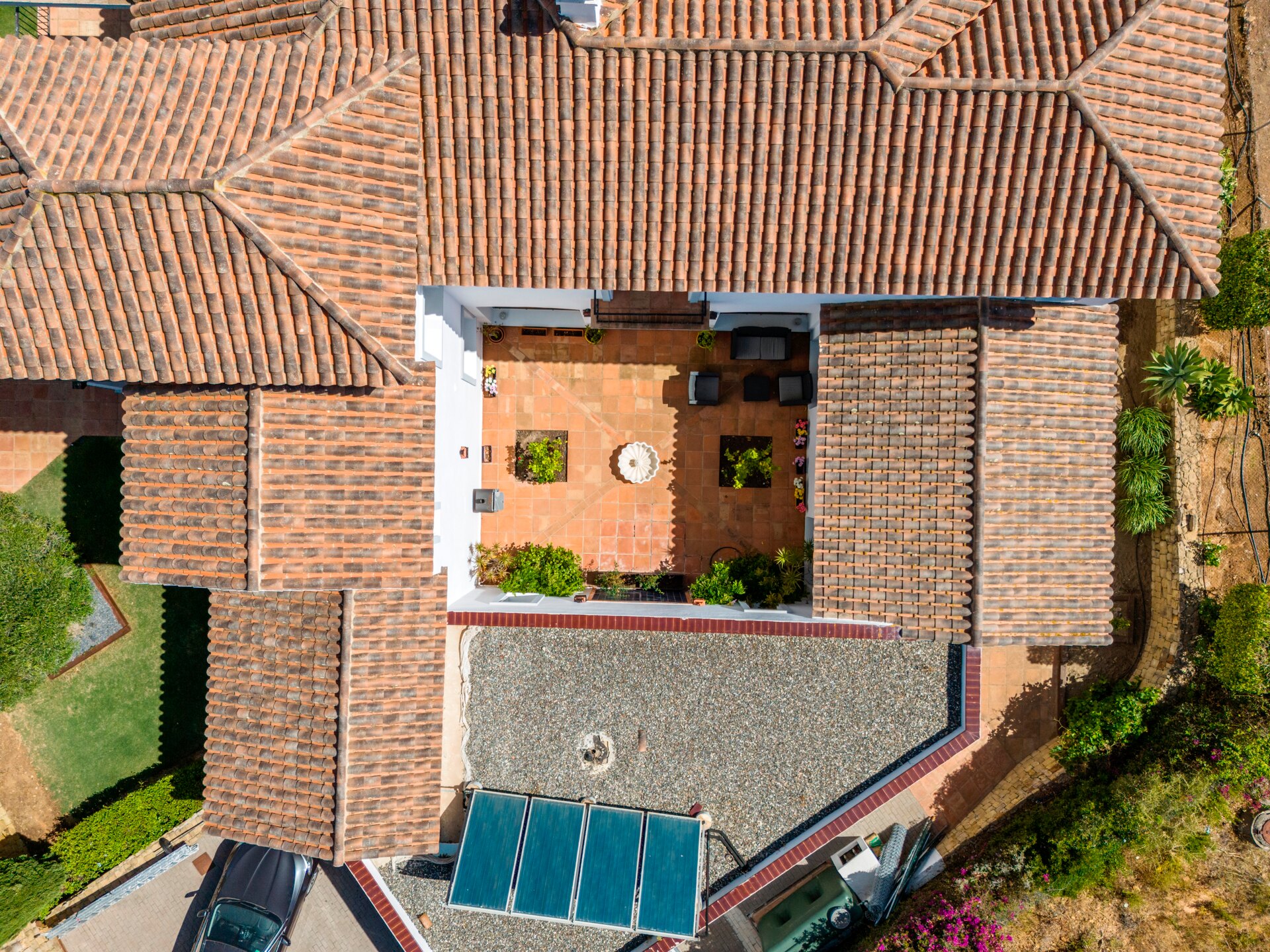 Renovated classic style villa with breathtaking panoramic sea views from both levels.