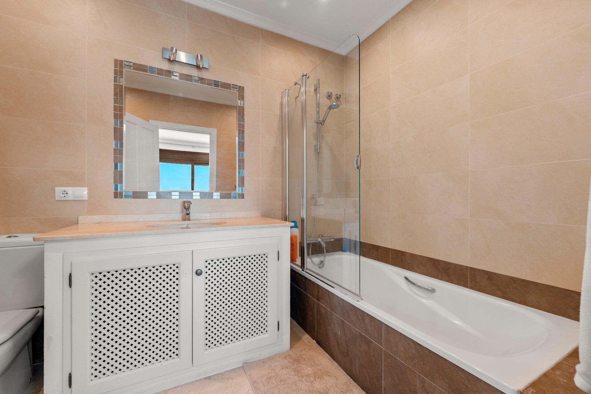 Renovated classic style villa with breathtaking panoramic sea views from both levels.