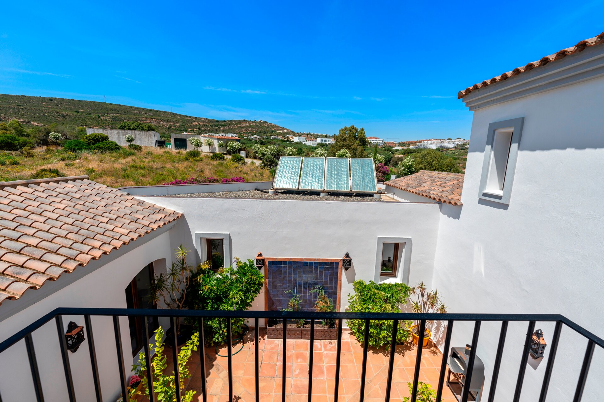 Renovated classic style villa with breathtaking panoramic sea views from both levels.