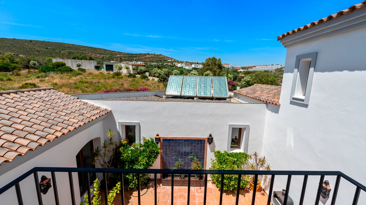 Renovated classic style villa with breathtaking panoramic sea views from both levels.