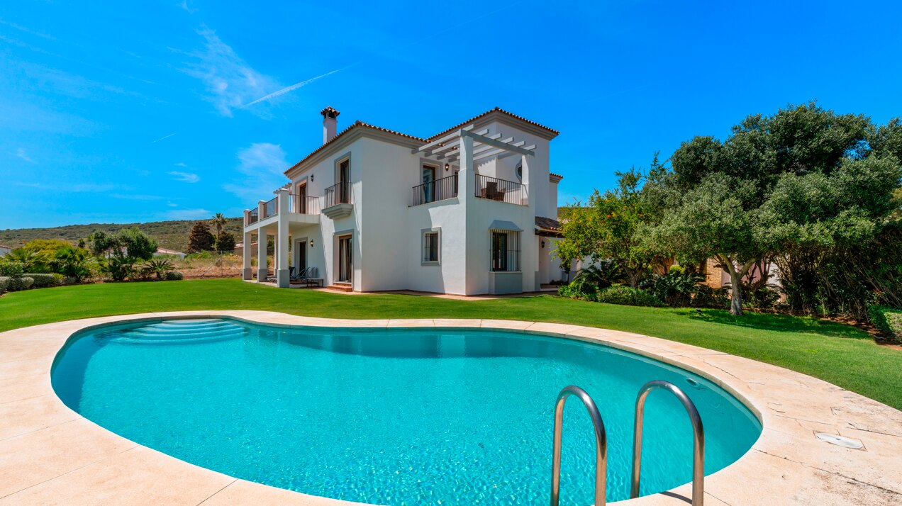 Renovated classic style villa with breathtaking panoramic sea views from both levels.
