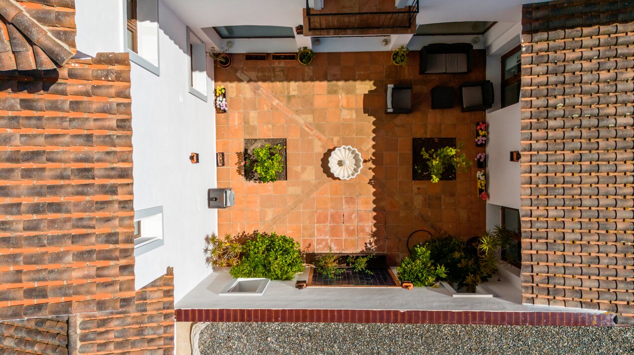 Renovated classic style villa with breathtaking panoramic sea views from both levels.