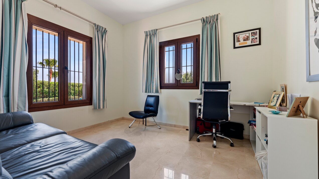 Renovated classic style villa with breathtaking panoramic sea views from both levels.