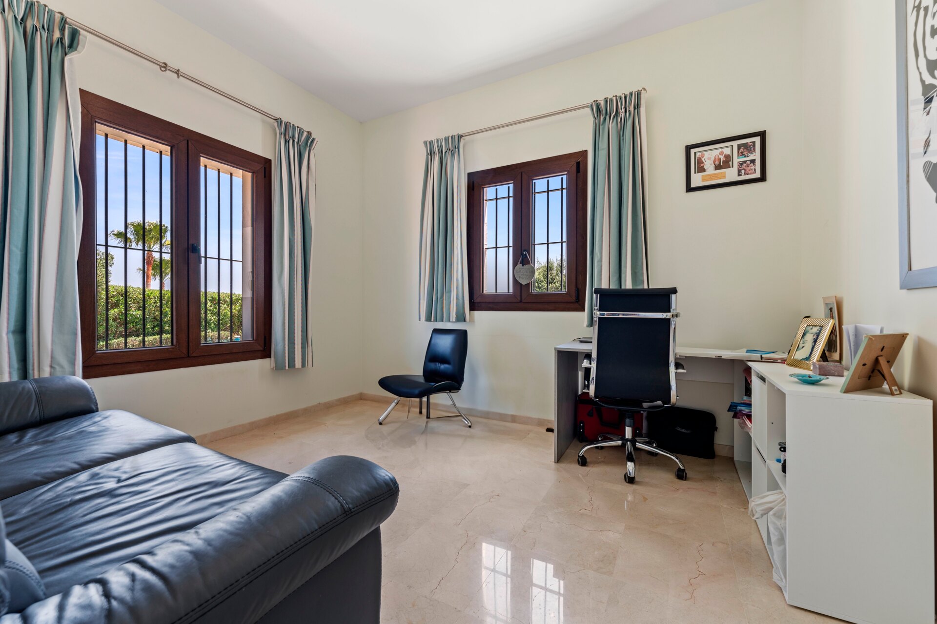 Renovated classic style villa with breathtaking panoramic sea views from both levels.