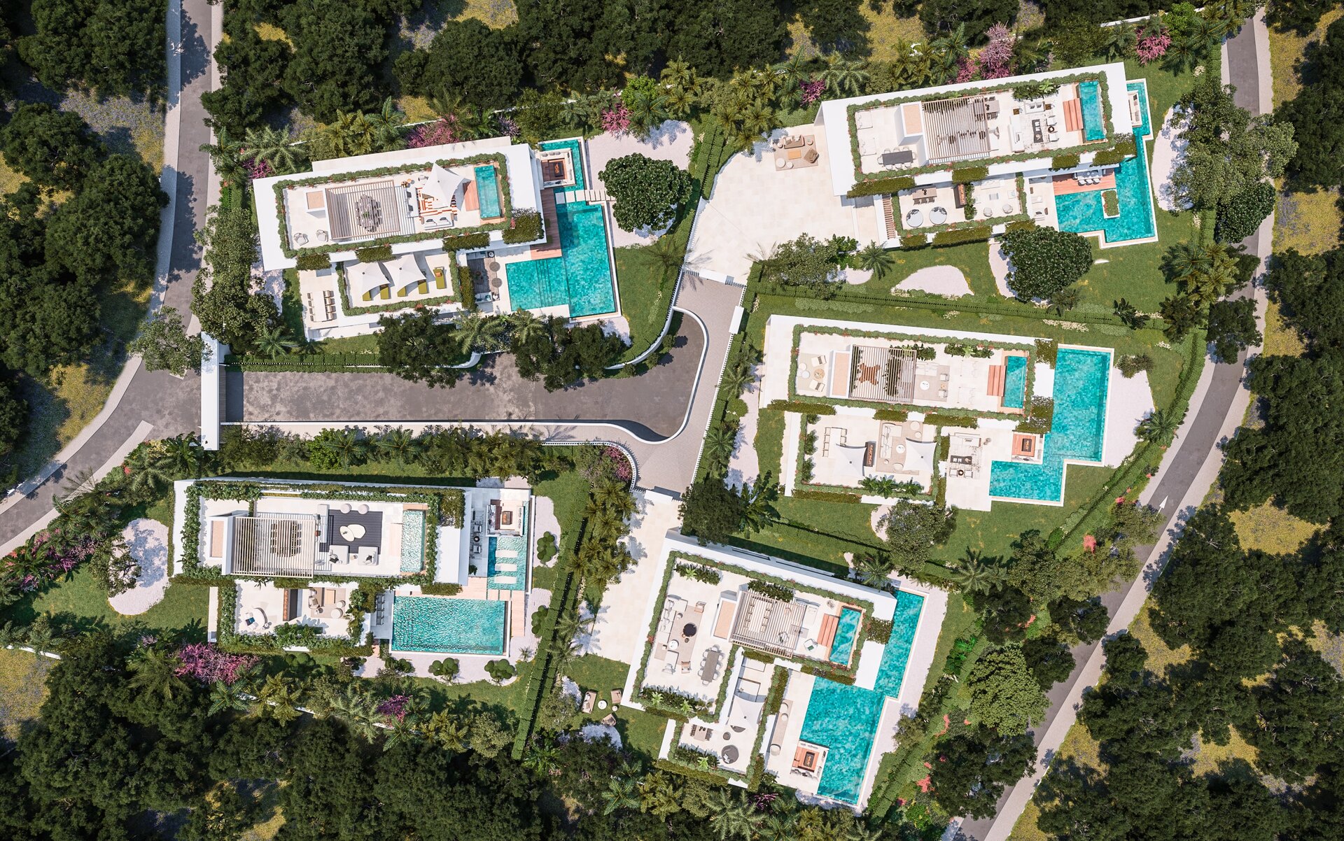 New 5 bedroom villa in private estate offers the ultimate luxury living experience in Southern Spain