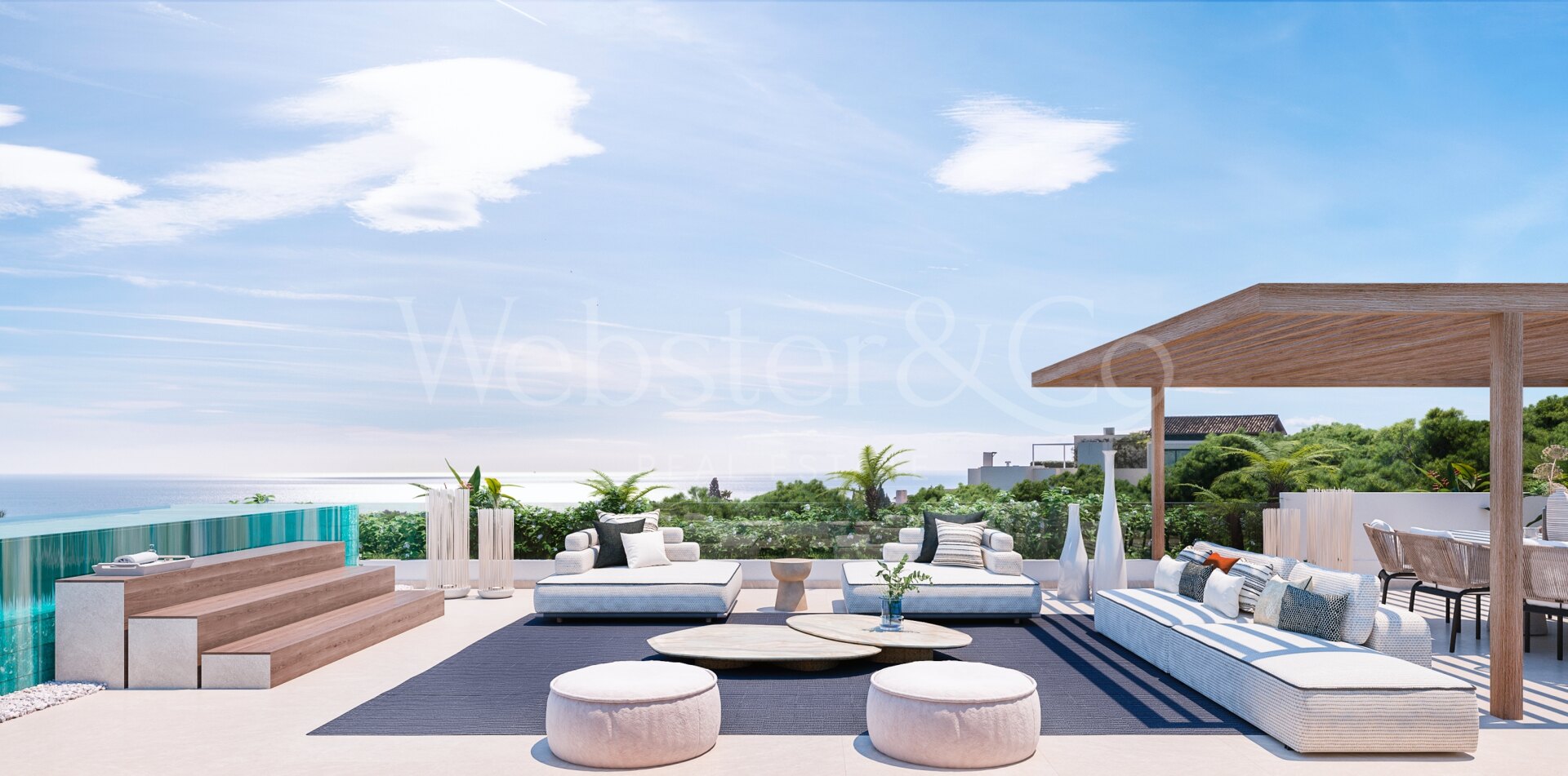 Una villa bañada por la luz y la calma del sur de España