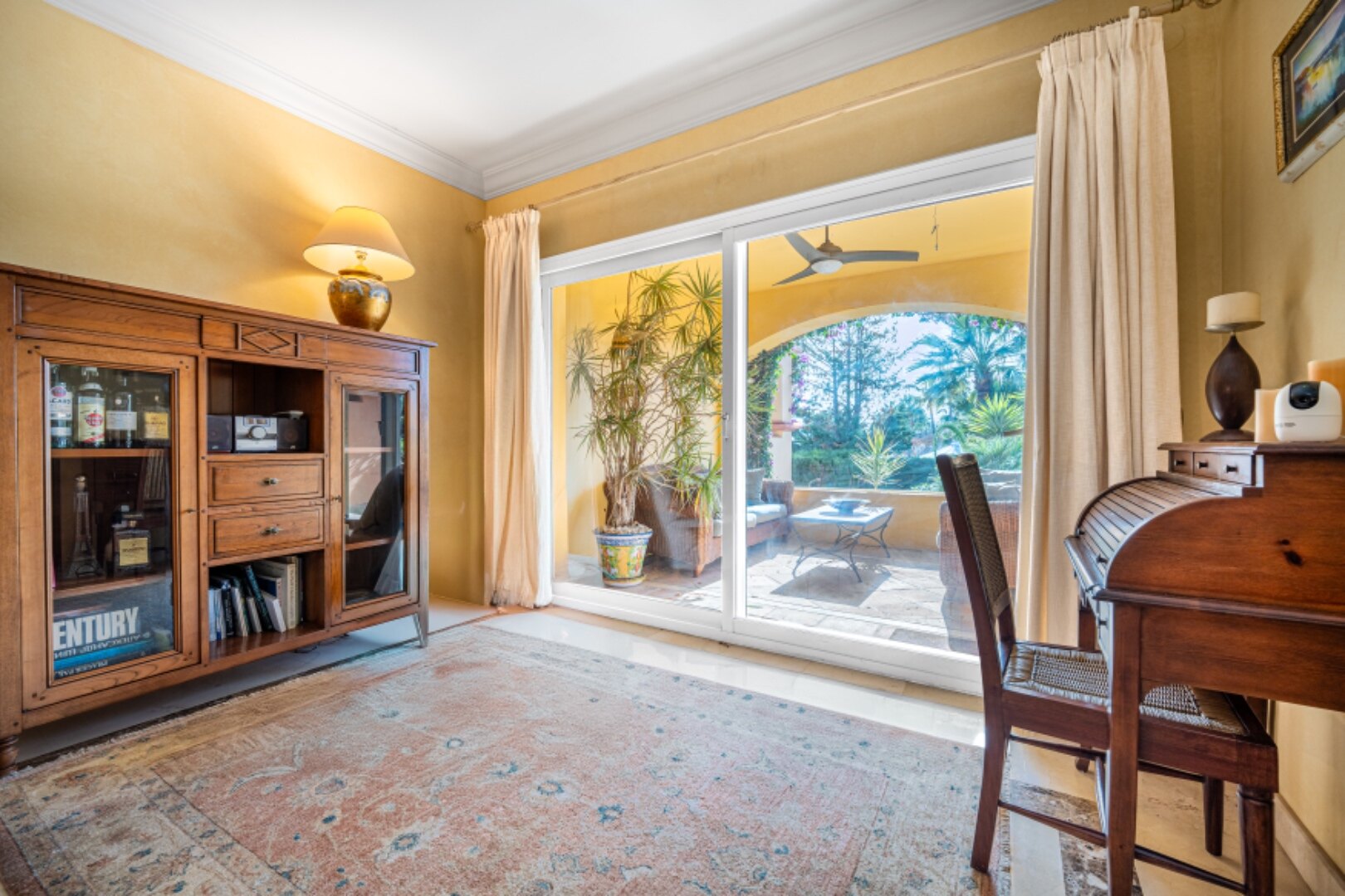 Stately 4 bedroom townhouse in quiet leafy streets in a renowned gated community is chic & welcoming