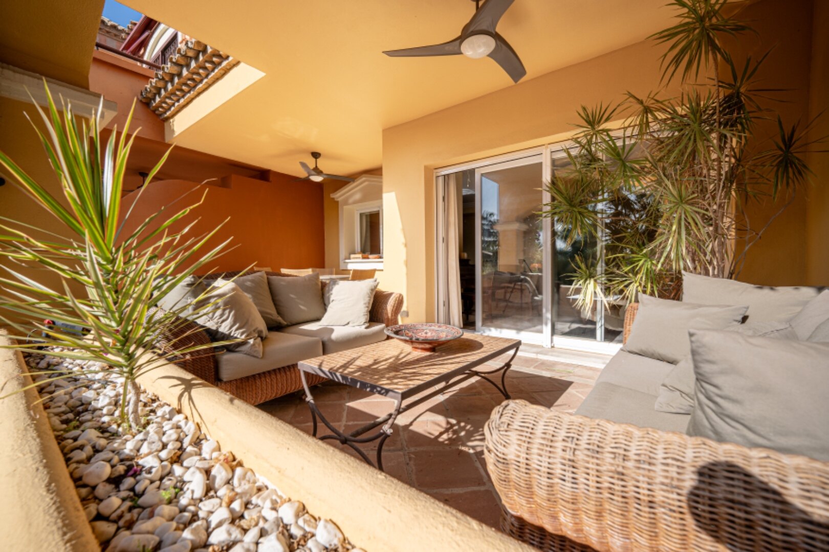 Stately 4 bedroom townhouse in quiet leafy streets in a renowned gated community is chic & welcoming