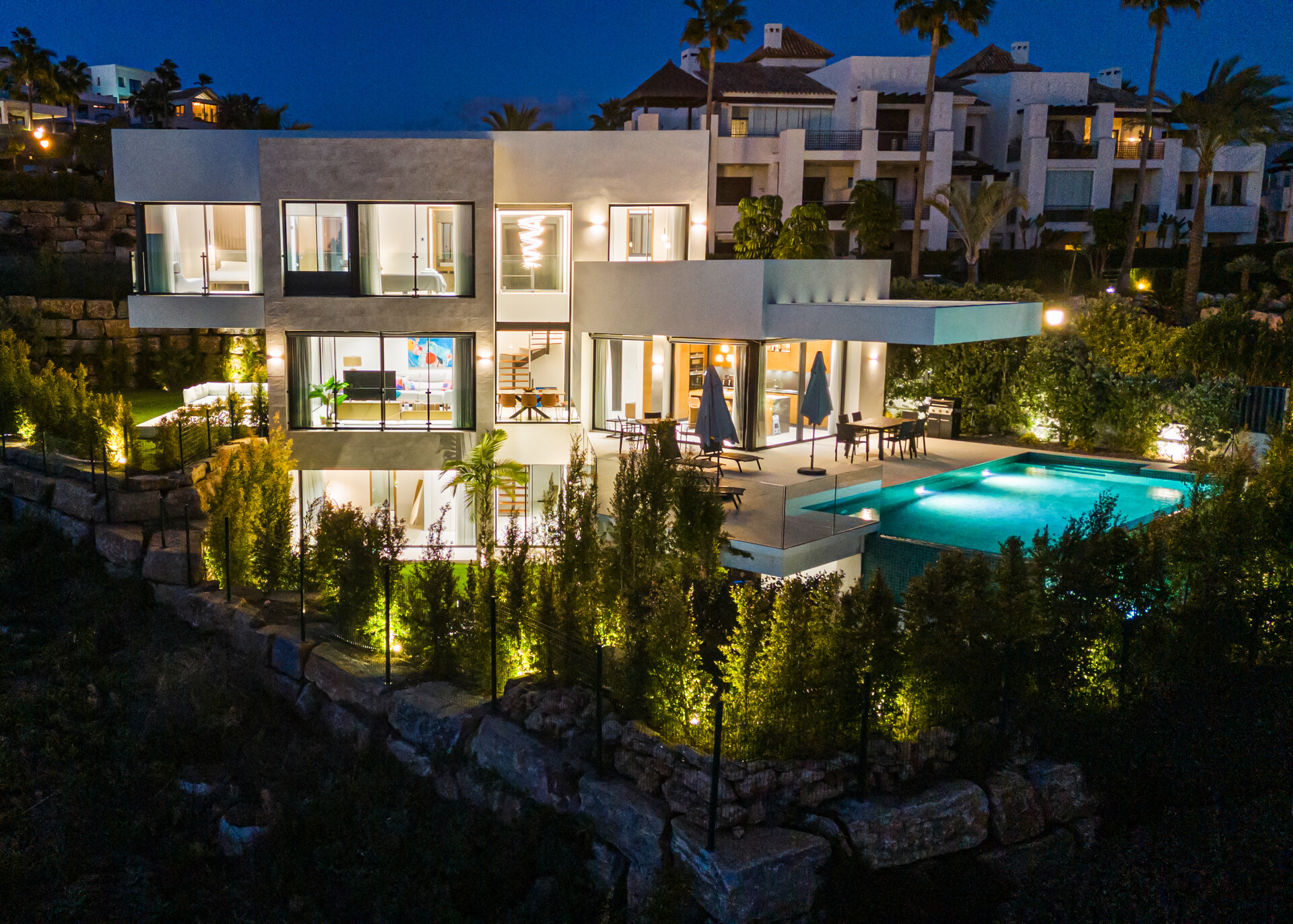 Elegant, chic and impressive - this 4 bedroom villa within a gated community embodies modernity