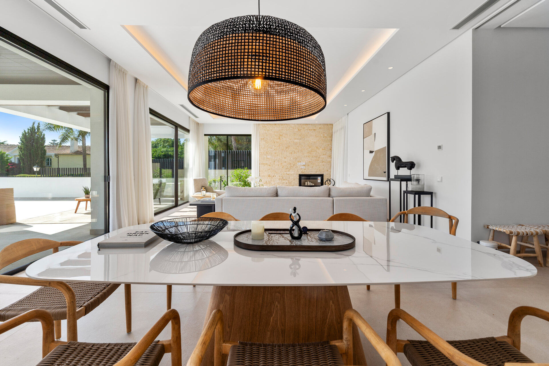 Understated elegant 4 bed villa nestled in luxury community on Marbellas Golden Mile