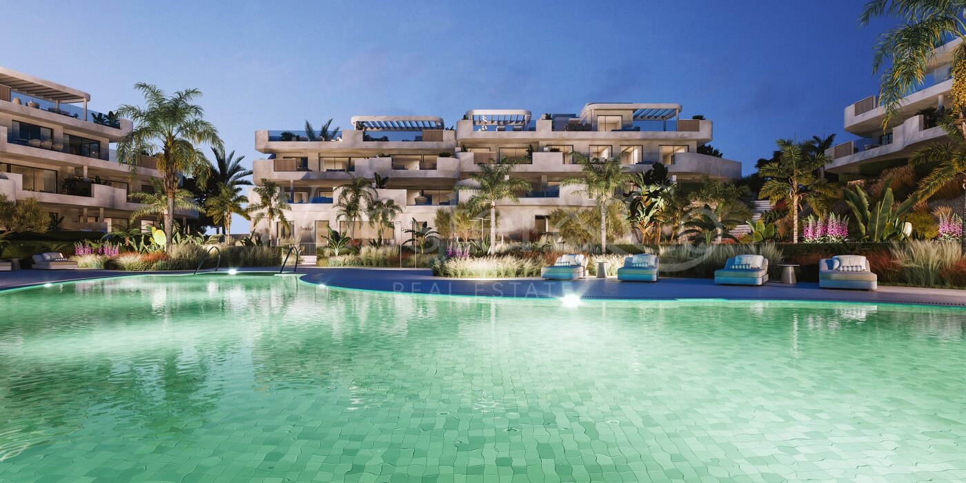 Idyllic - Complejo de Pisos Modernos en Estepona