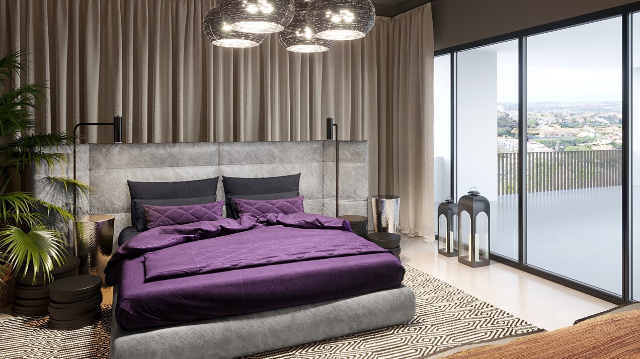Elegant Modern Luxury Villa with Spectacular Panoramic Sea and Mountain Views in Benahavis