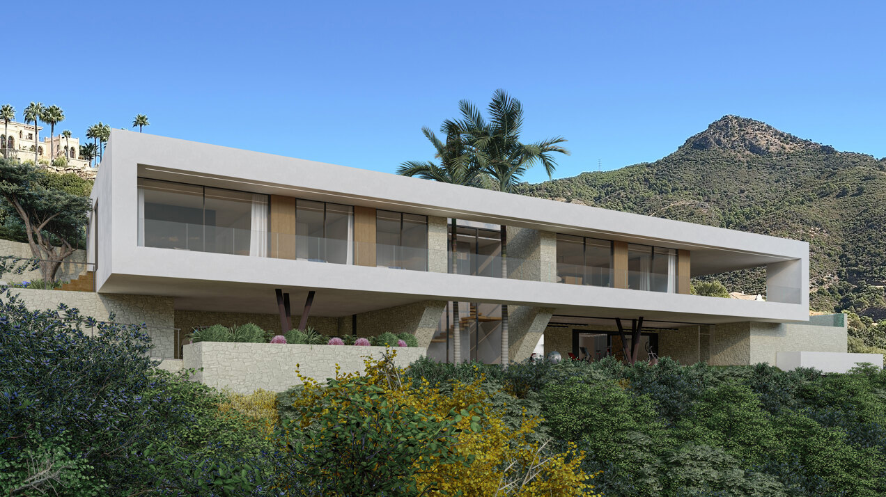 Stunning contemporary designed villa in Montemayor