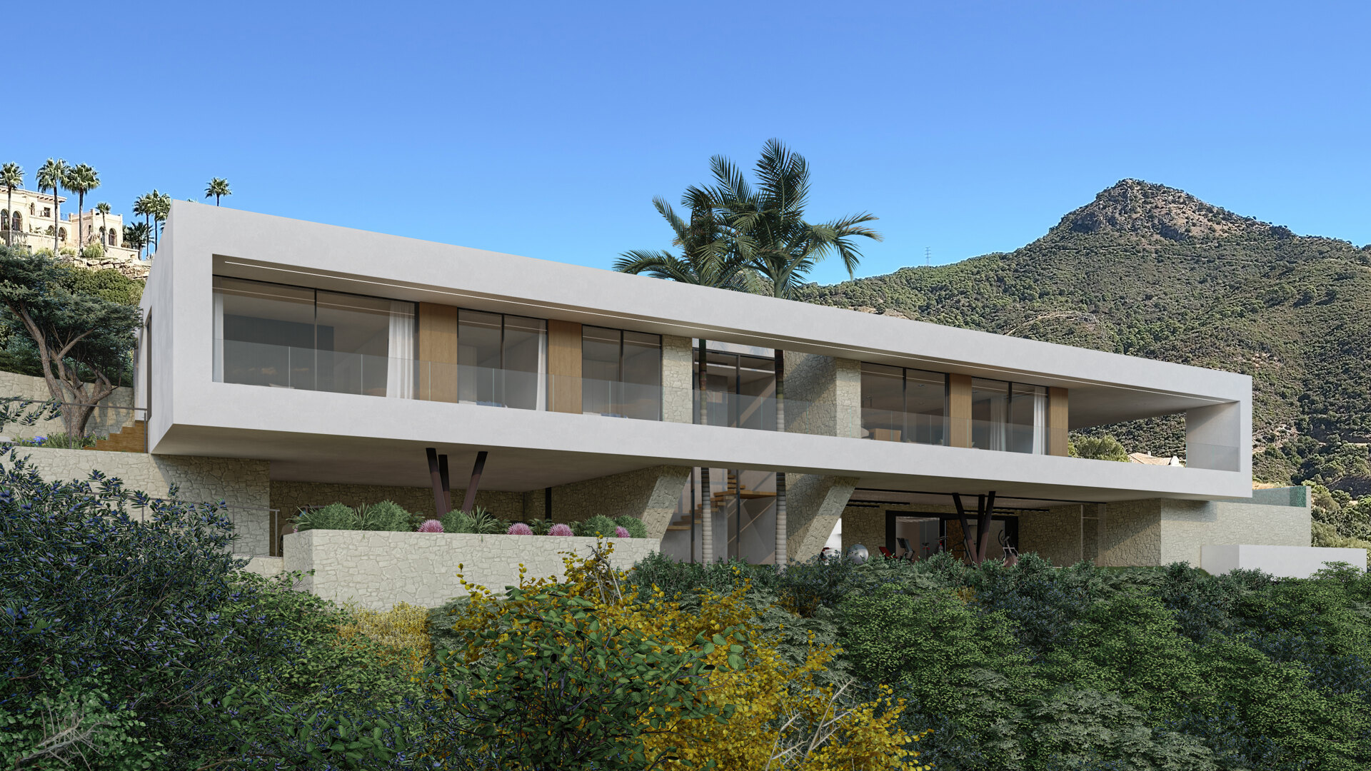 Stunning contemporary designed villa in Montemayor