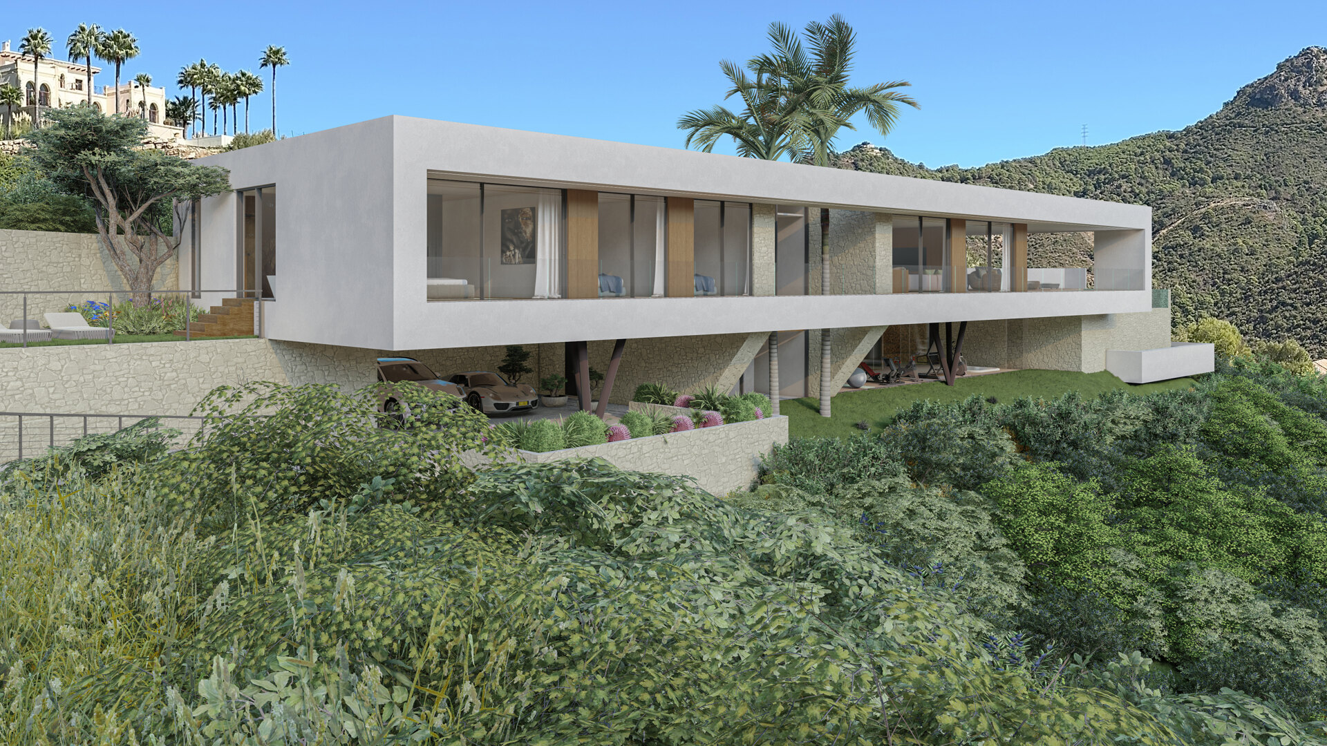 Stunning contemporary designed villa in Montemayor