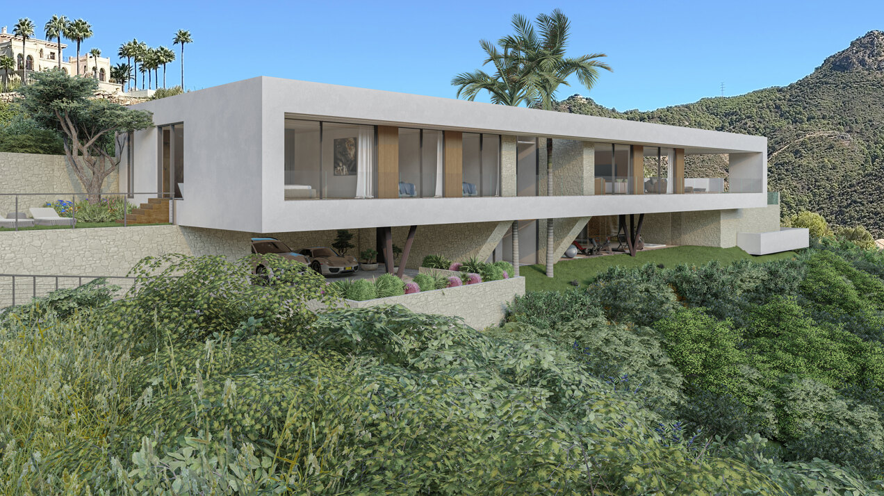 Stunning contemporary designed villa in Montemayor