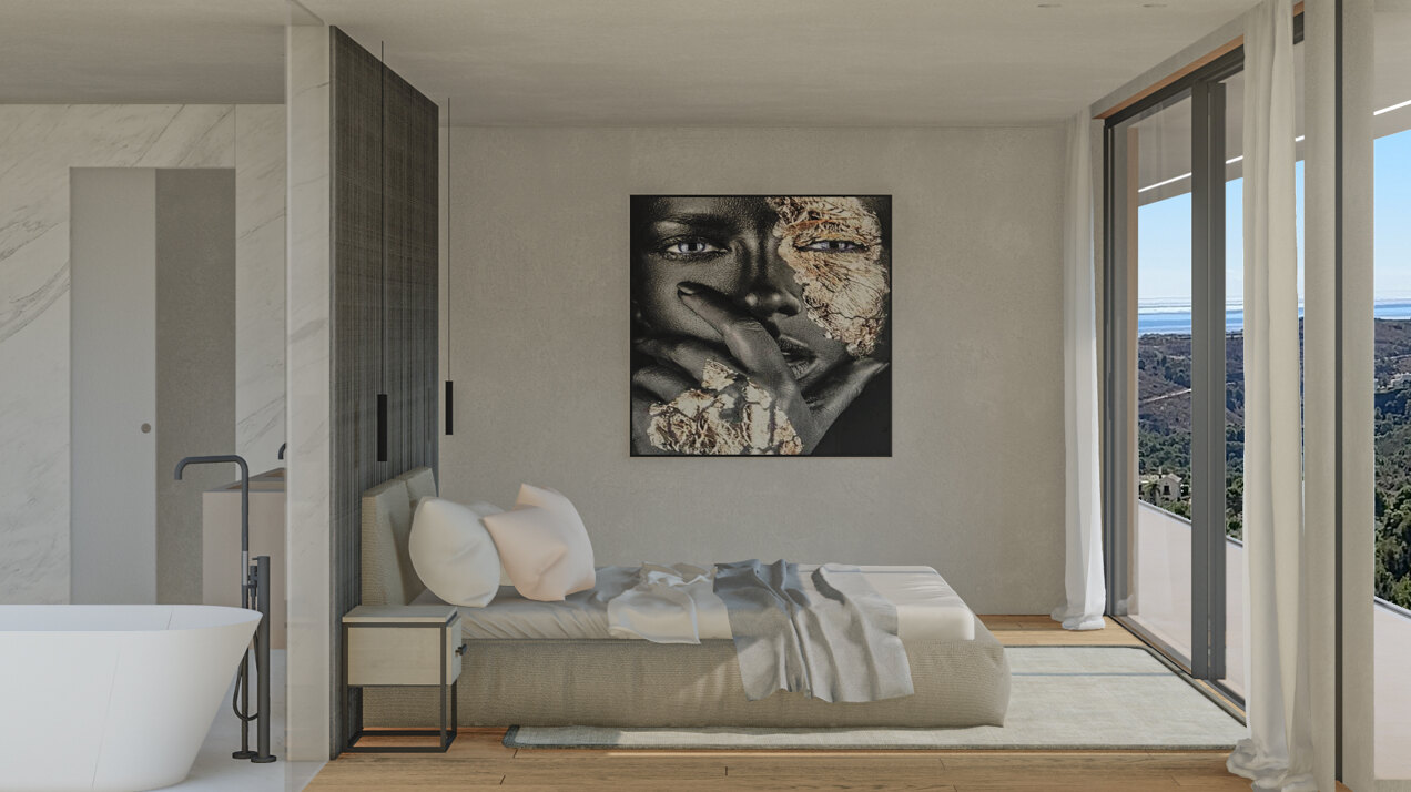 Stunning contemporary designed villa in Montemayor
