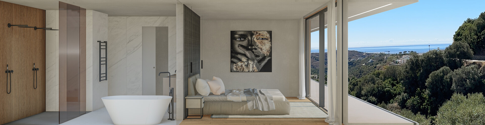 Stunning contemporary designed villa in Montemayor