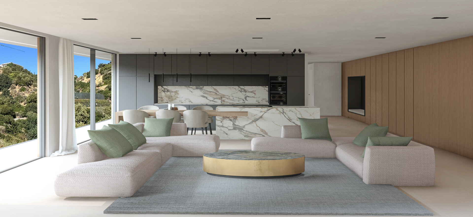 Stunning contemporary designed villa in Montemayor