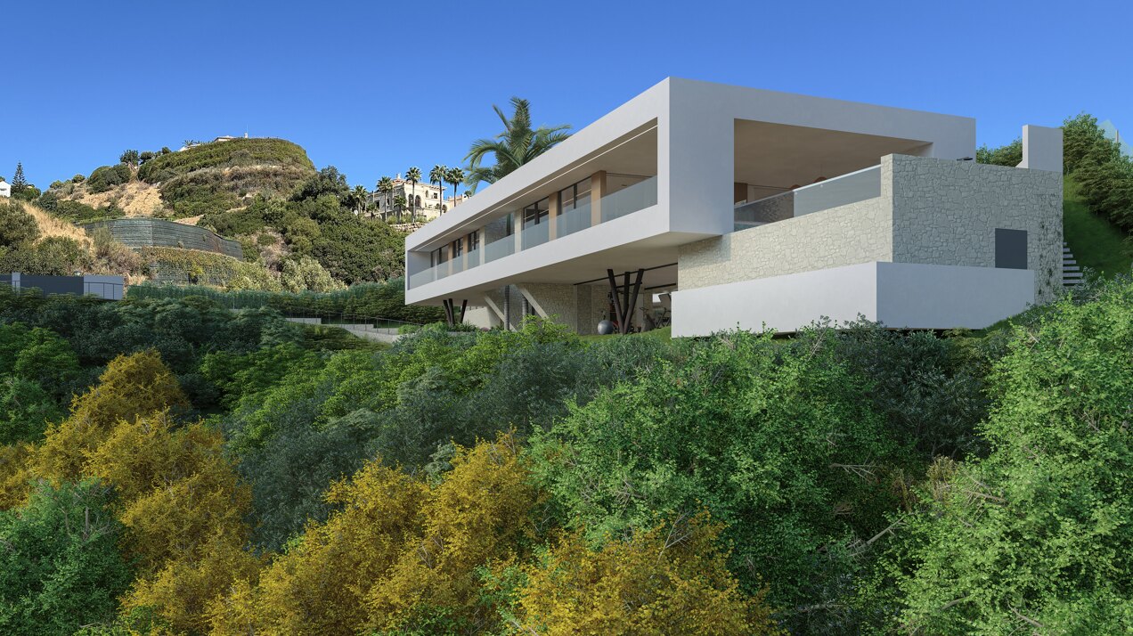 Stunning contemporary designed villa in Montemayor