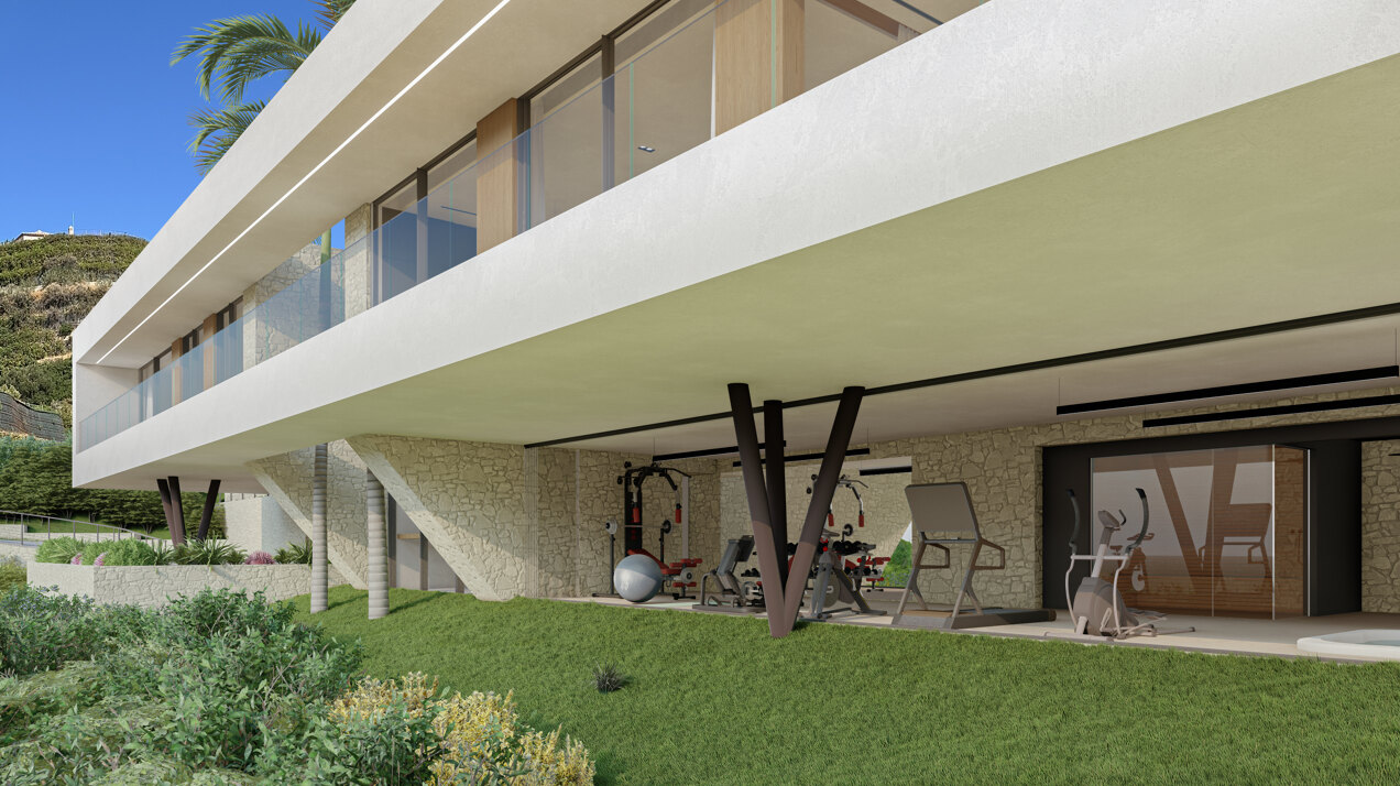 Stunning contemporary designed villa in Montemayor