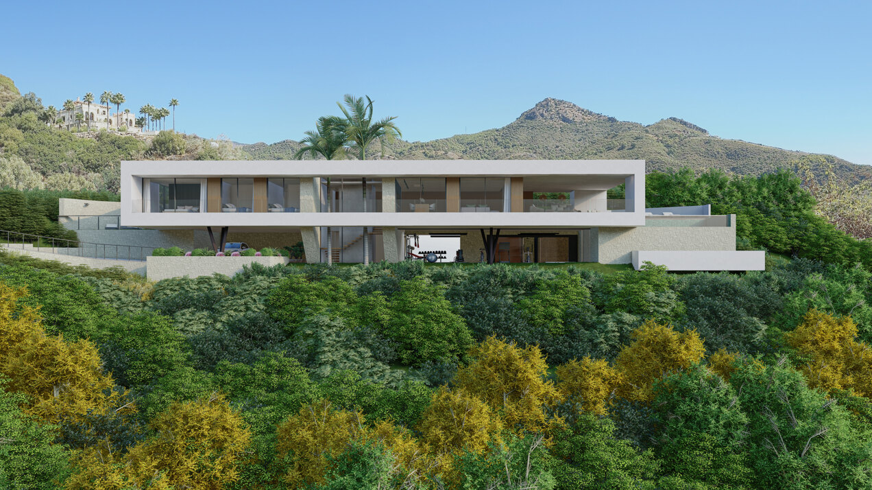 Stunning contemporary designed villa in Montemayor