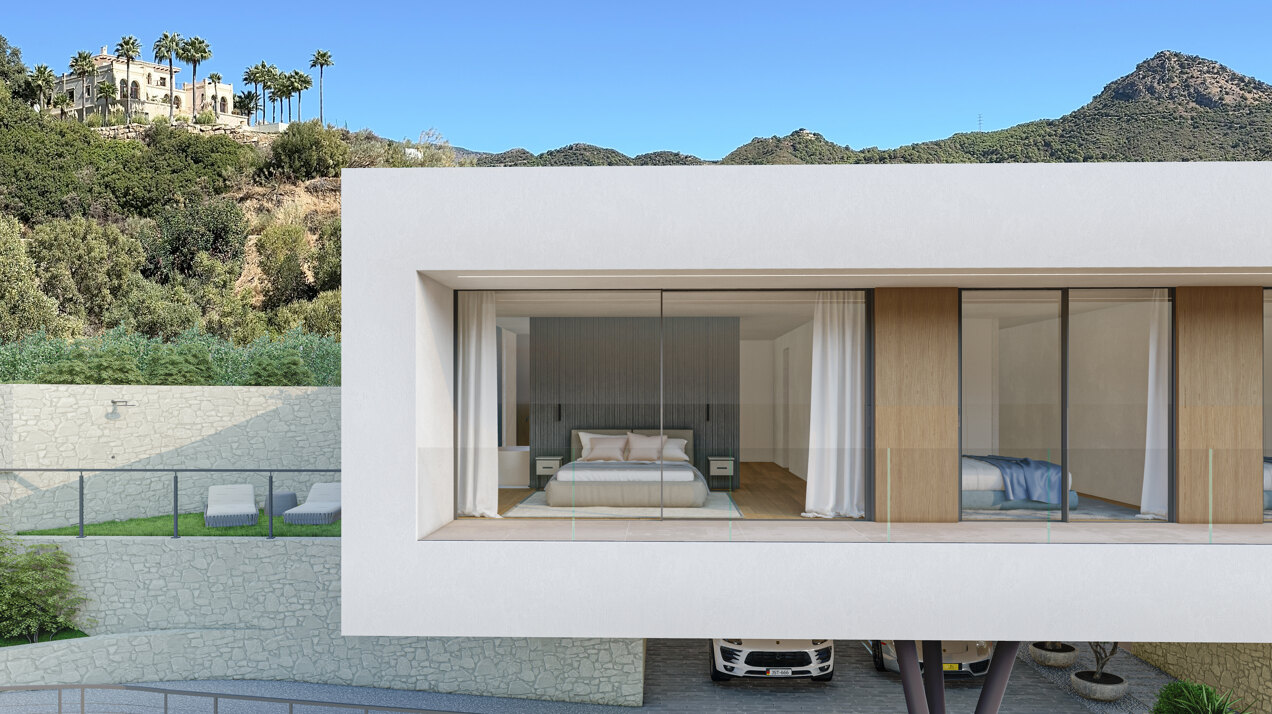Stunning contemporary designed villa in Montemayor