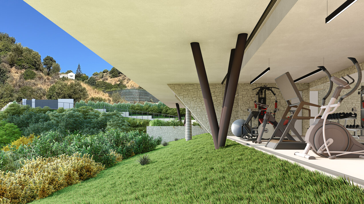 Stunning contemporary designed villa in Montemayor