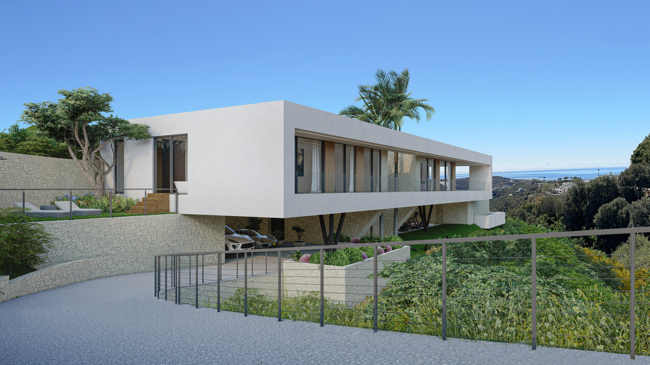 Stunning contemporary designed villa in Montemayor