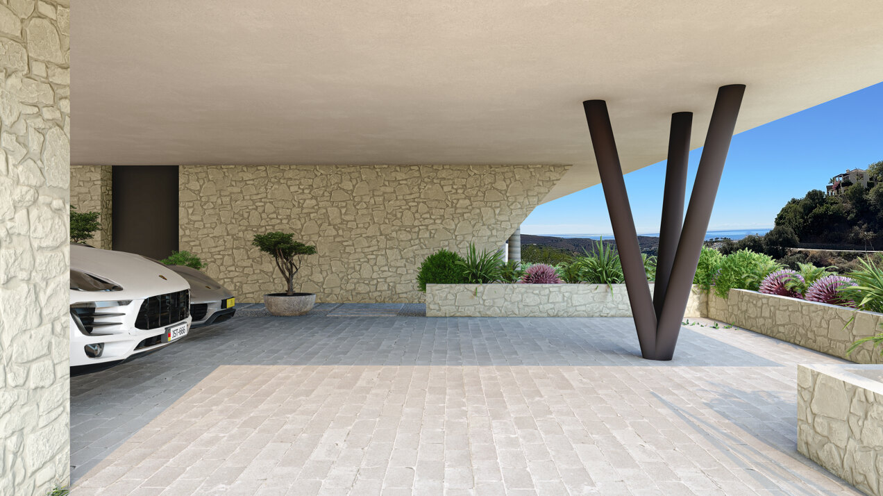 Stunning contemporary designed villa in Montemayor