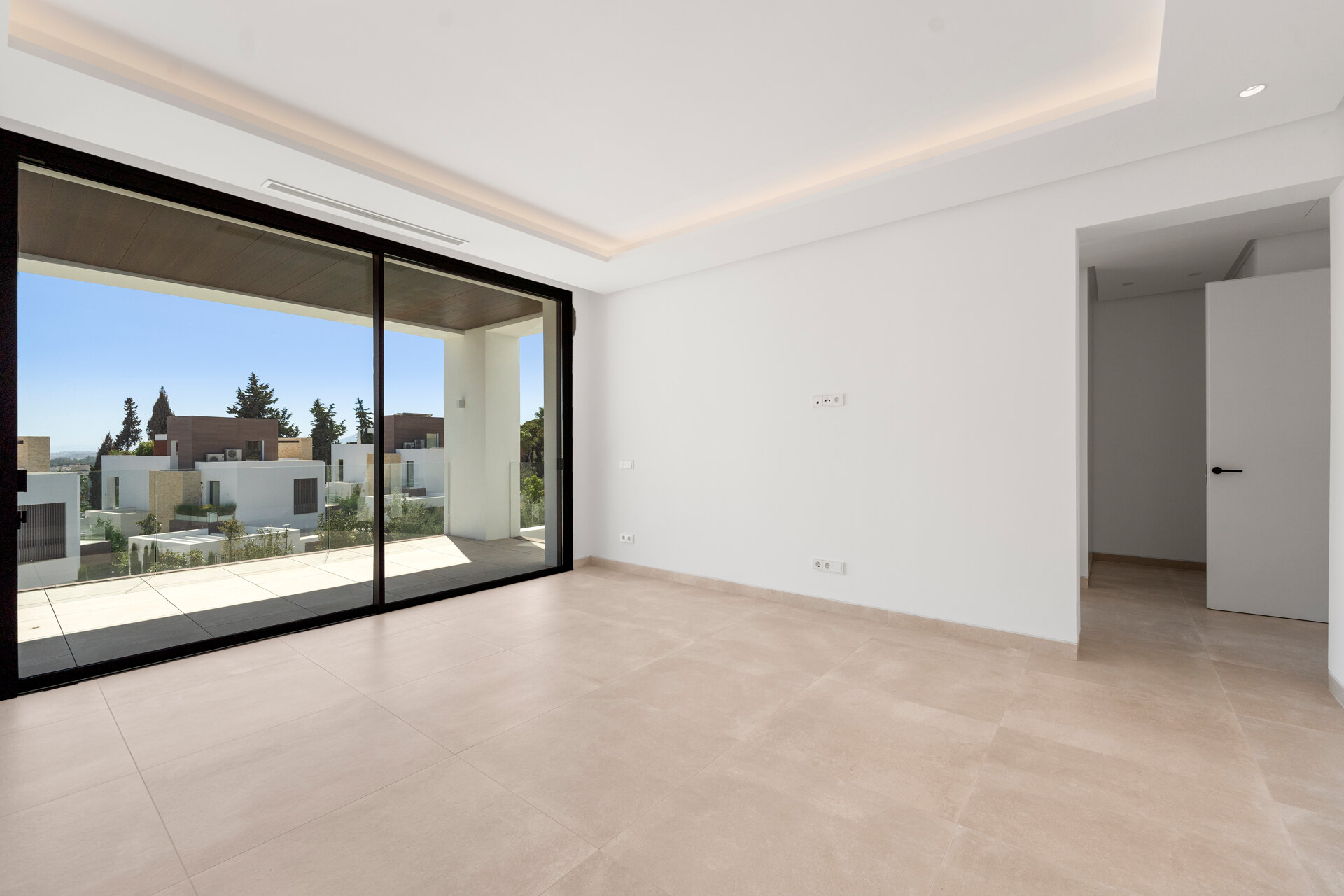 Sleek, chic and modern 4 bedroom villa nestled within prestigious community on Marbella Golden Mile