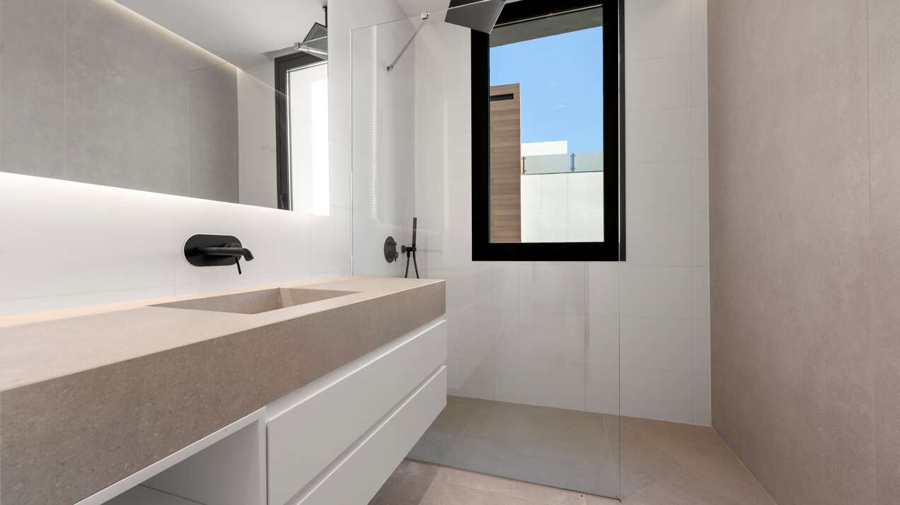 Sleek, chic and modern 4 bedroom villa nestled within prestigious community on Marbella Golden Mile