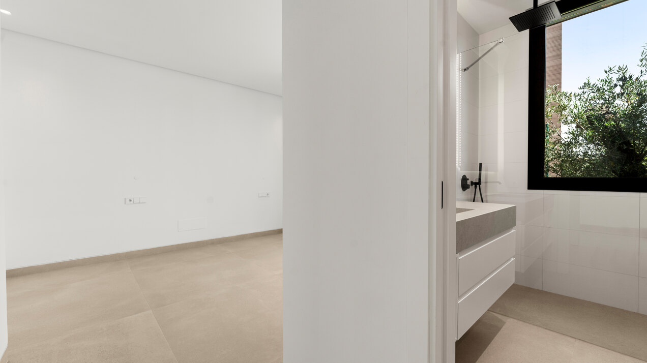 Sleek, chic and modern 4 bedroom villa nestled within prestigious community on Marbella Golden Mile