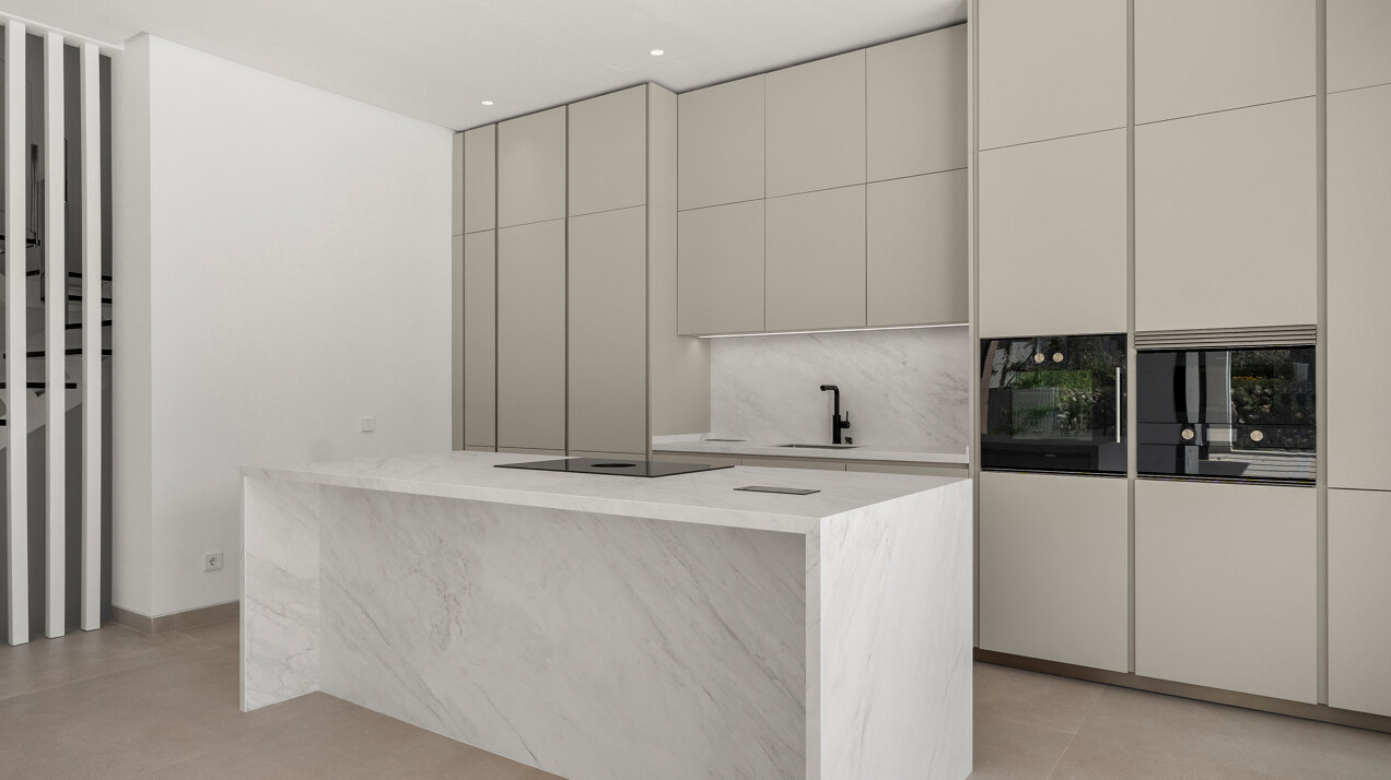 Sleek, chic and modern 4 bedroom villa nestled within prestigious community on Marbella Golden Mile