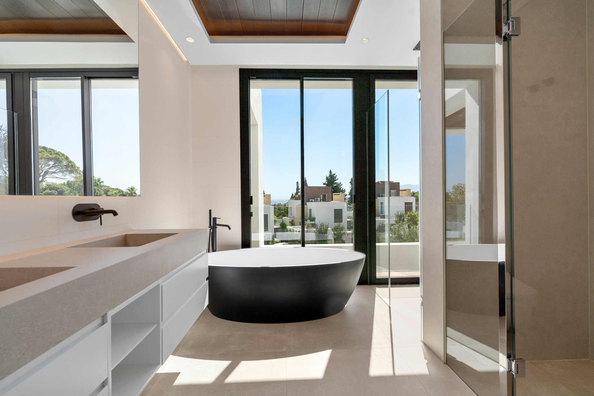 Sleek, chic and modern 4 bedroom villa nestled within prestigious community on Marbella Golden Mile